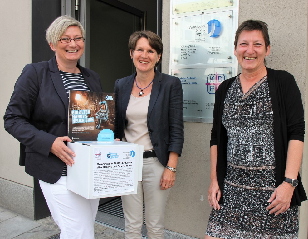 Über 5000 Handys für den guten Zweck