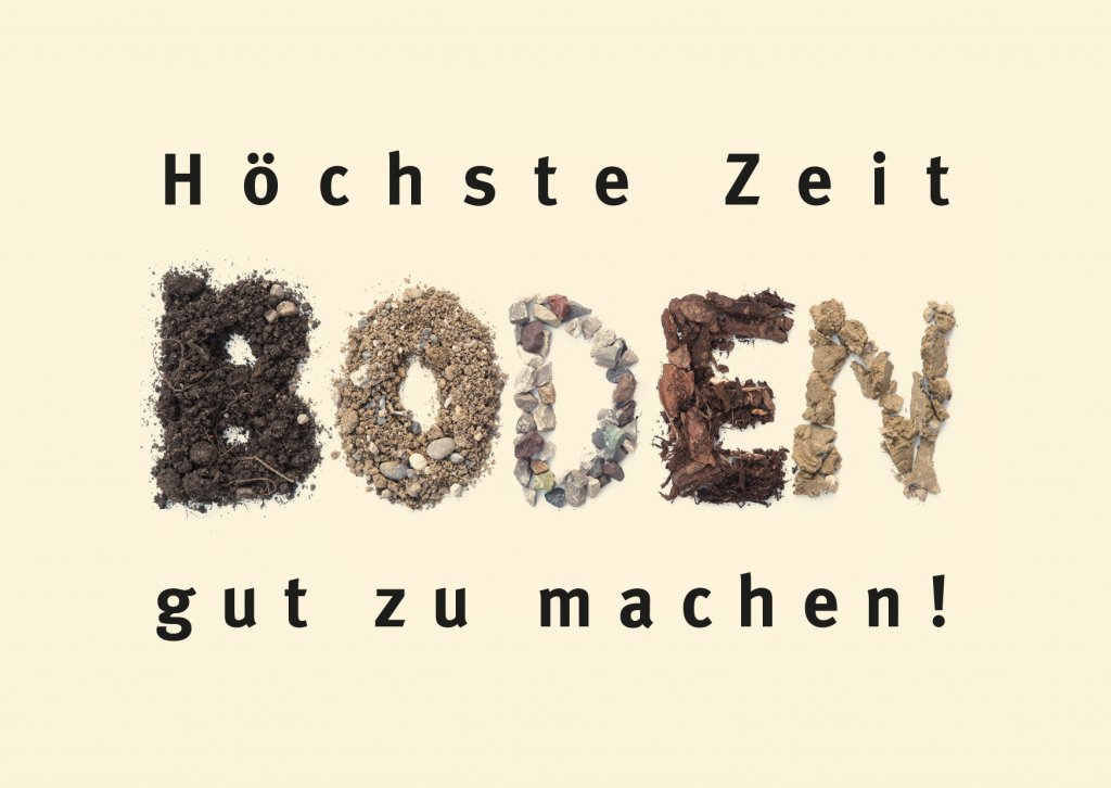 Boden schätzen, Boden schützen