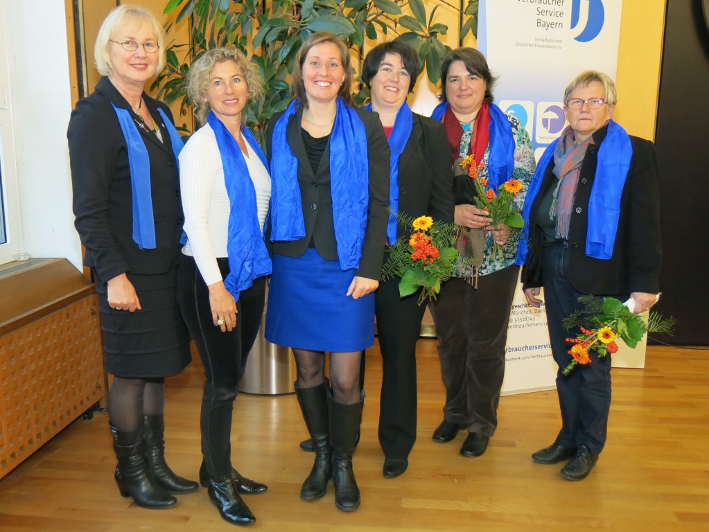Der VerbraucherService Bayern im KDFB e.V. hat einen neuen Vorstand gewählt